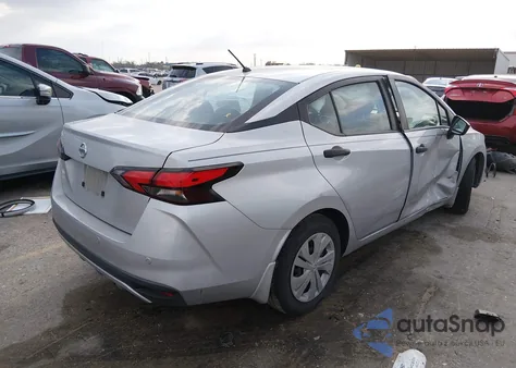 2022 Nissan Versa 1.6 S Xtronic Cvt z USA, uszkodzony, nr VIN 3N1CN8DV1NL821558